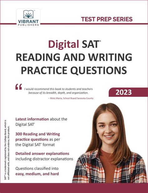 Digital SAT Reading and Writing Practice Test 128: Inferences.